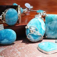 Larimar Jewelry Collection