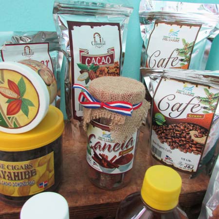 Dominican coffee, cacao and vanilla
