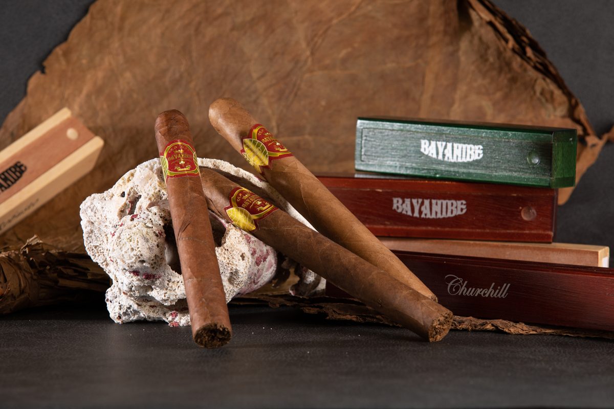 Premium cigar detail