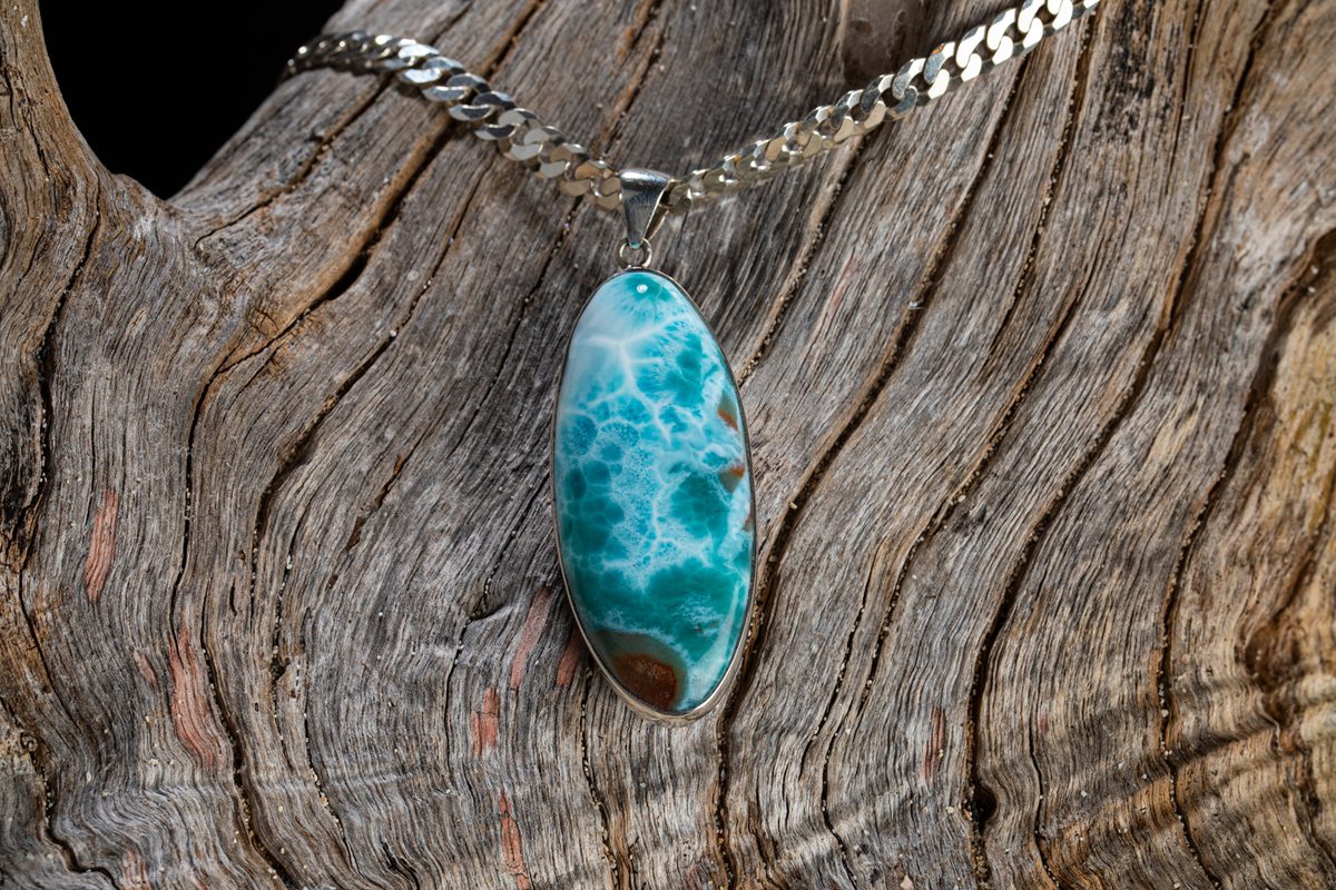 Larimar pieces